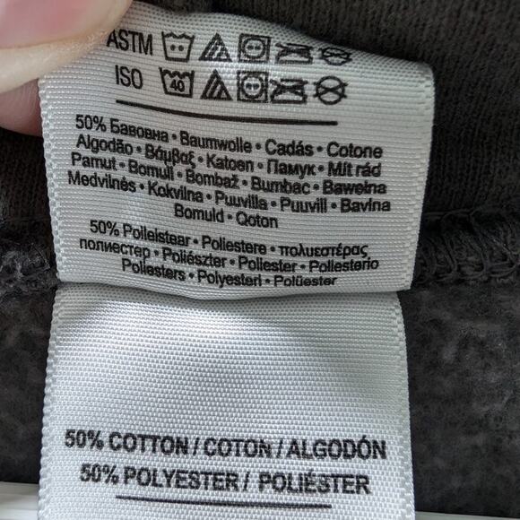 Razorbacks Hoodie Mens Extra Large Sweatshirt Gray University of Arkansas Hogs - Picture 8 of 9